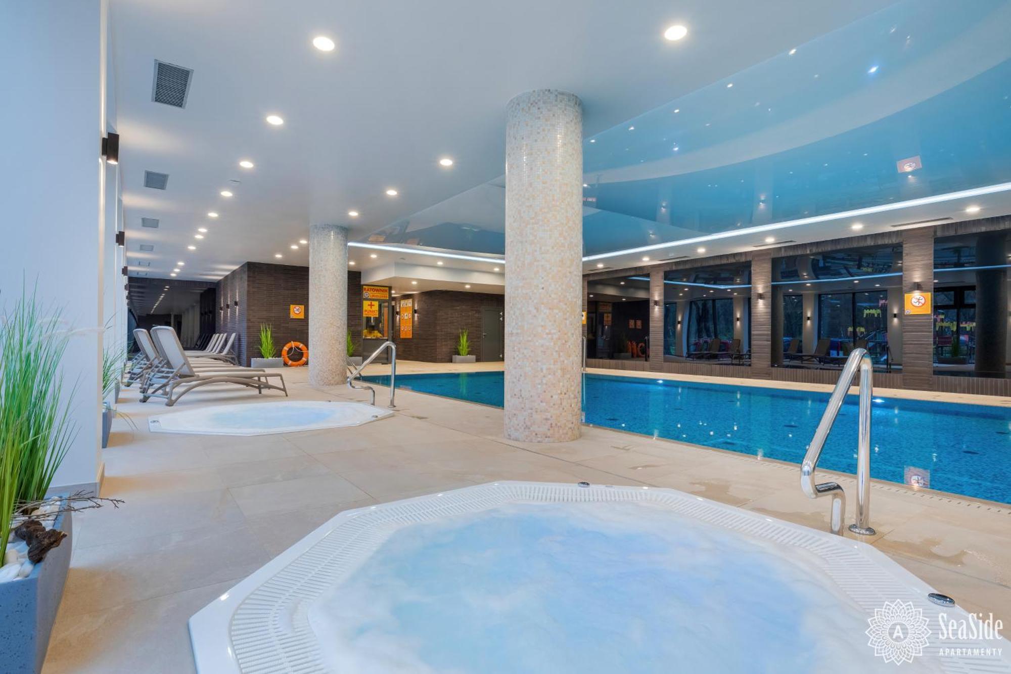 Seaside Nadmorskie Tarasy Kolobrzeg- Basen & Sauna & Jacuzzi & Fitness & Parking W Cenie Pobytu *