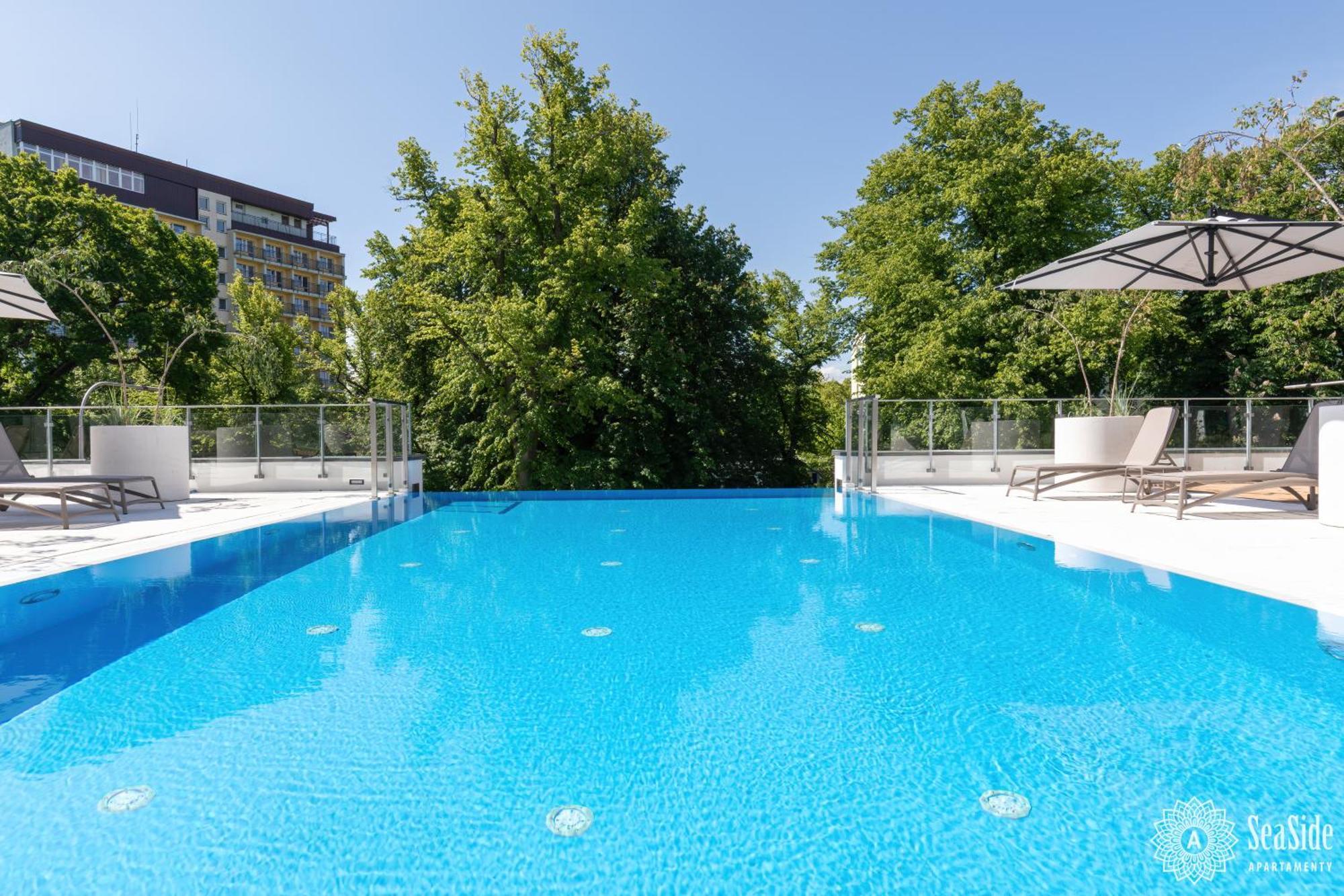 Apartament Seaside Nadmorskie Tarasy Kolobrzeg- Basen & Sauna & Jacuzzi & Fitness & Parking W Cenie Pobytu Kołobrzeg
