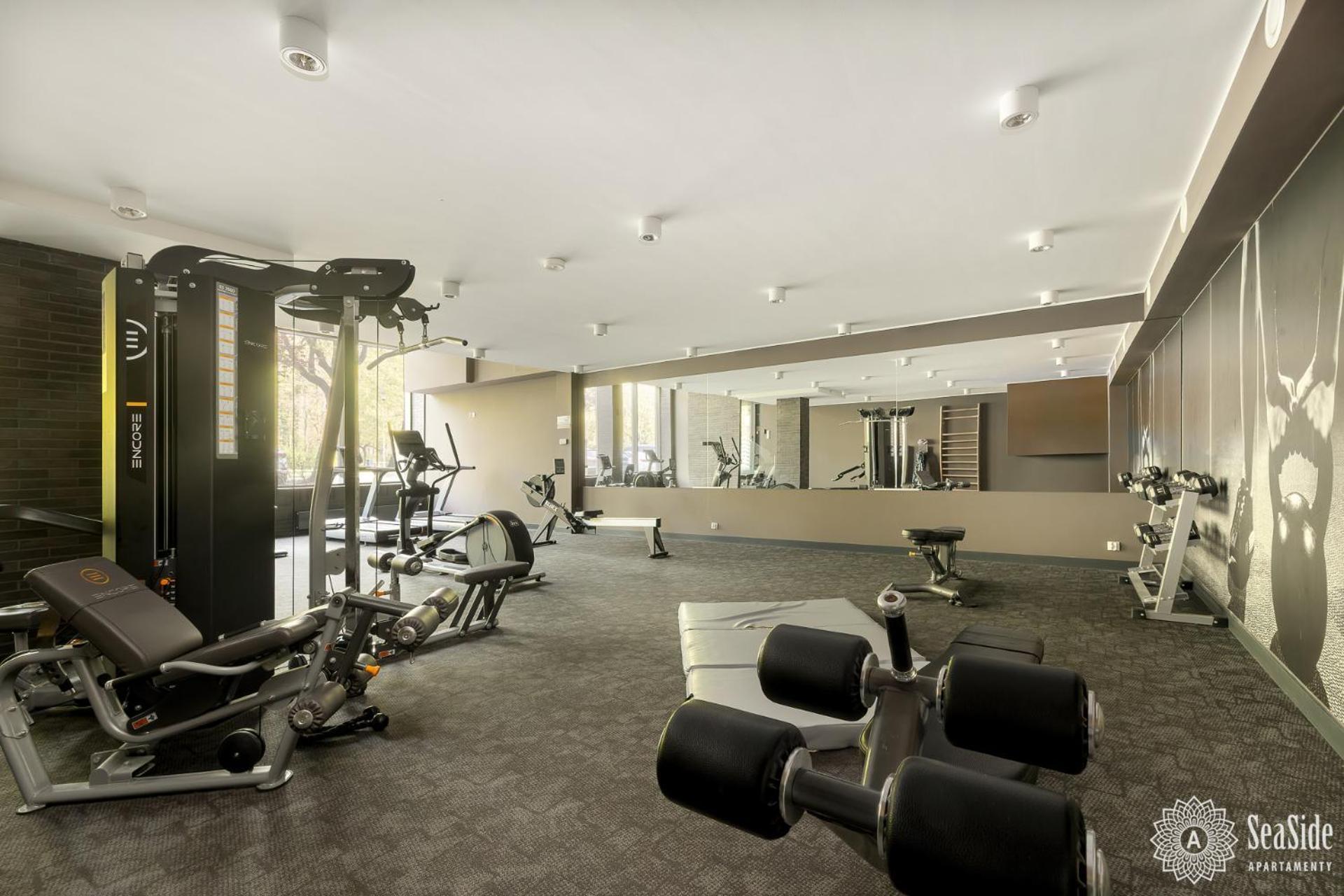 Apartament Seaside Nadmorskie Tarasy Kolobrzeg- Basen & Sauna & Jacuzzi & Fitness & Parking W Cenie Pobytu *