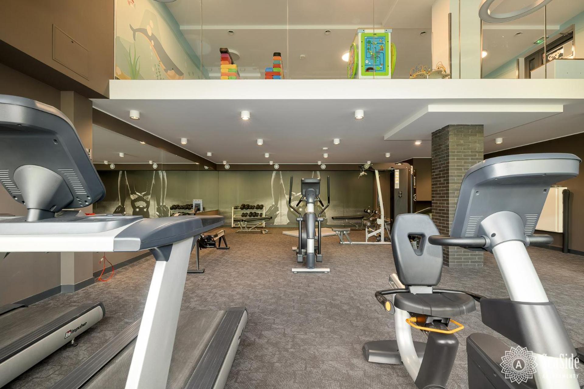 Apartament Seaside Nadmorskie Tarasy Kolobrzeg- Basen & Sauna & Jacuzzi & Fitness & Parking W Cenie Pobytu